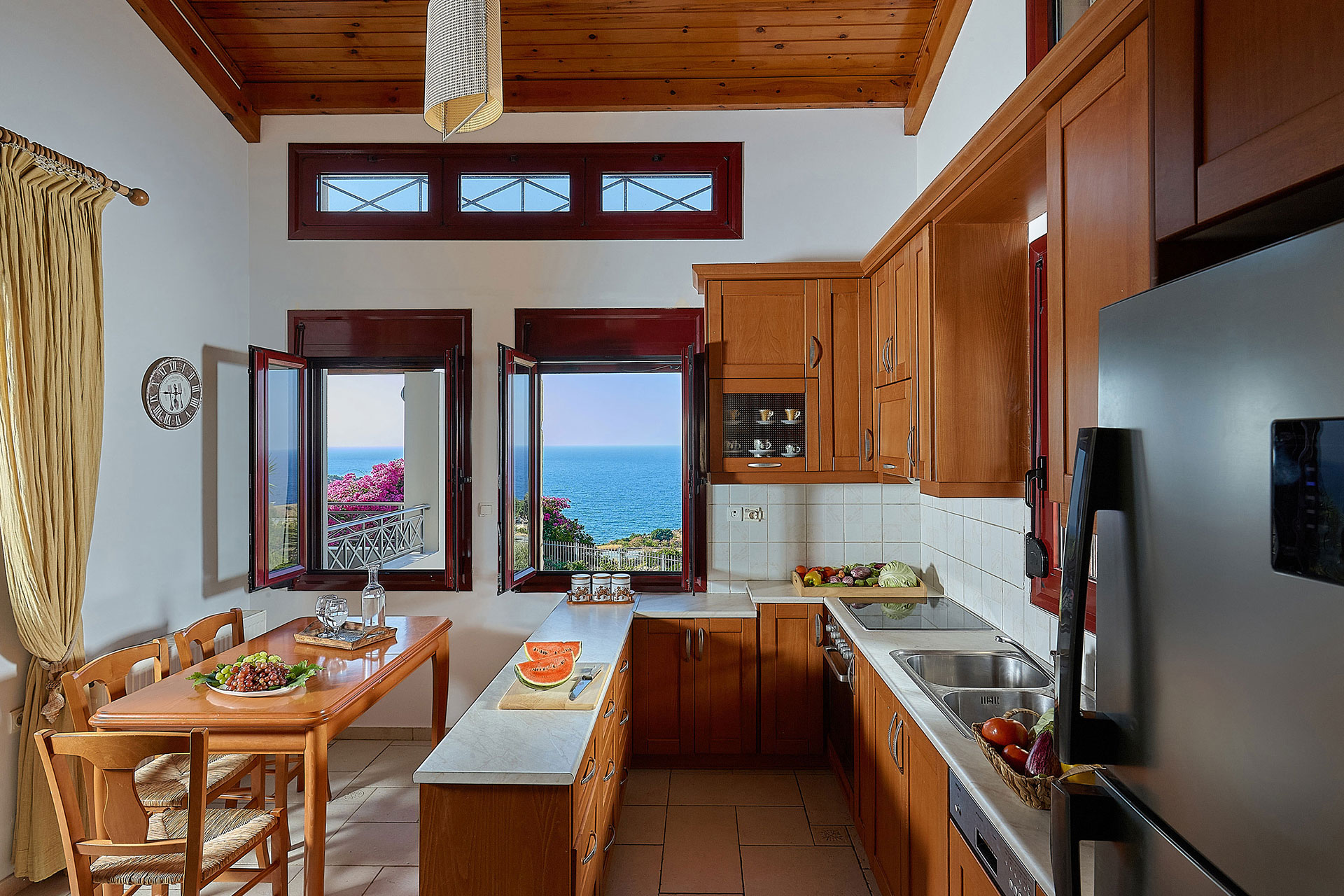 Okeanides Villas Crete Villa Dioni kitchen