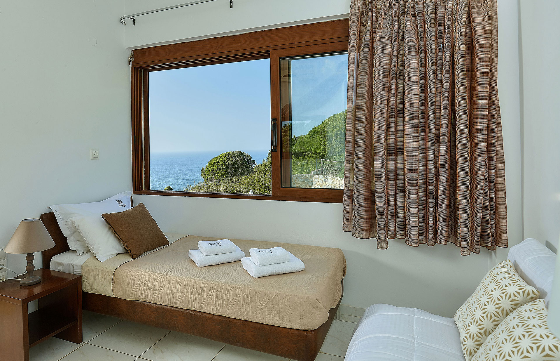 Okeanides Villas Crete Villa Electra bedroom