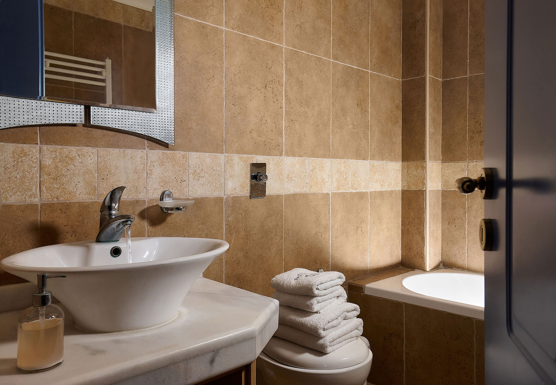 Okeanides Villas Crete Villa Kalypso bathroom