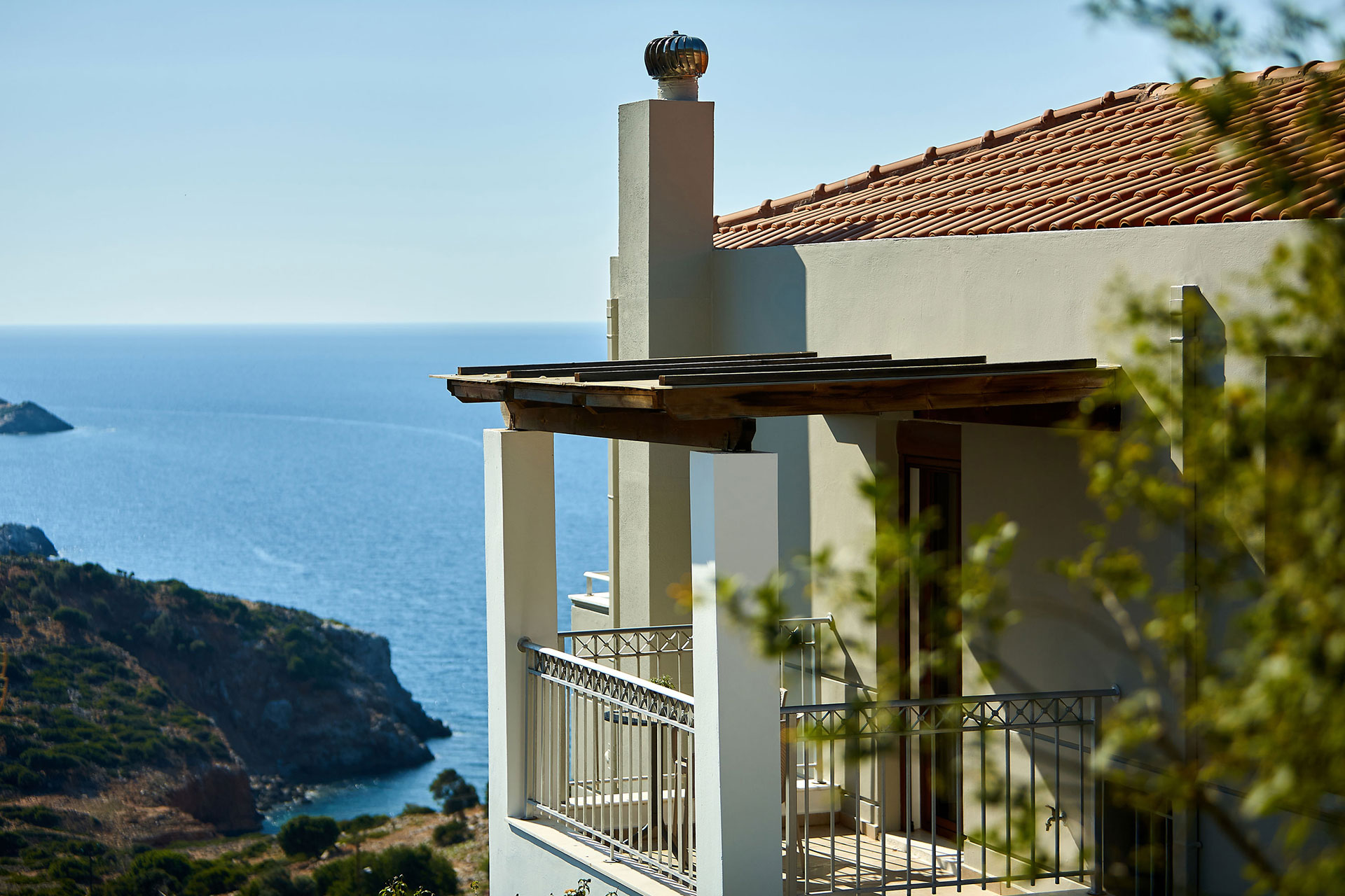 Okeanides Villas Crete Villa Electra sea view