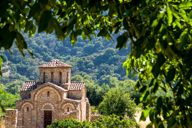 Okeanides Villas Crete Byzantine Church in Fodele village